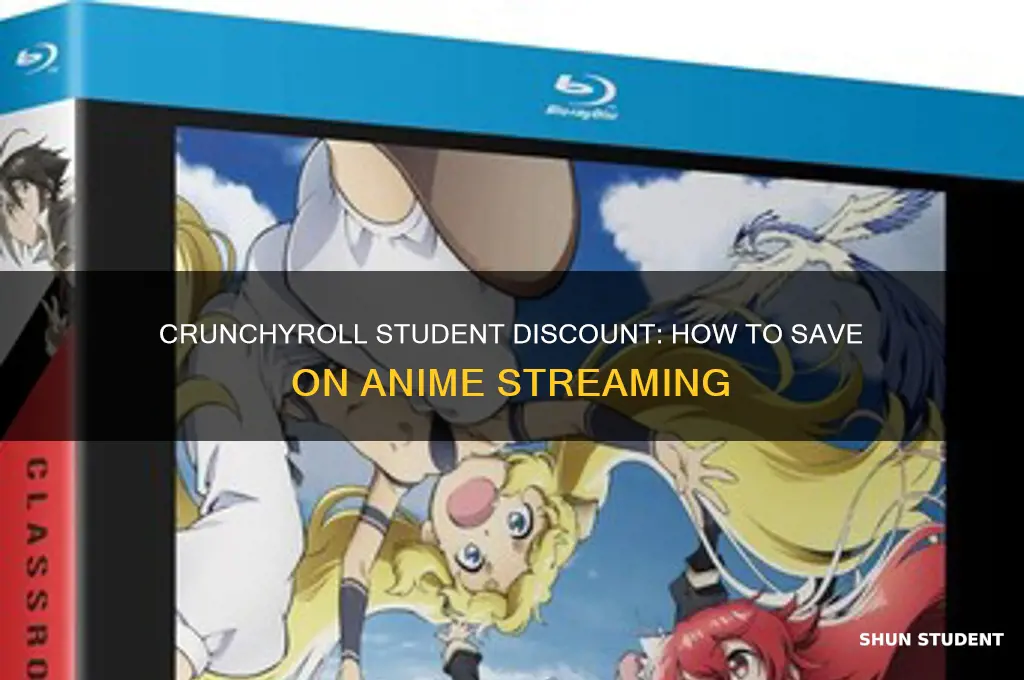 does crunchyroll do student discount