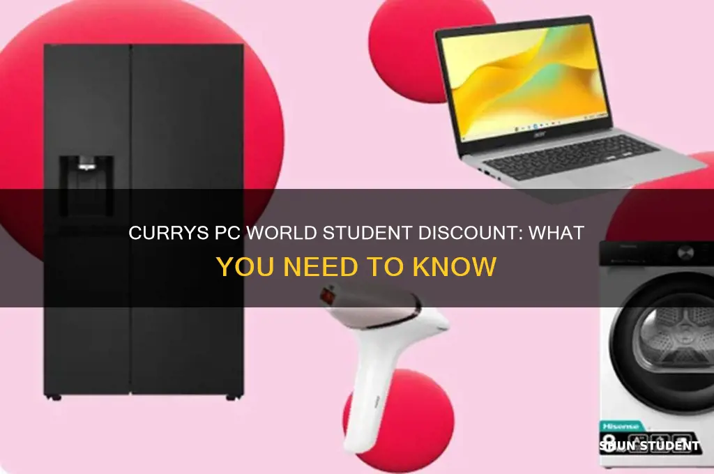 does currys pc world do student discount