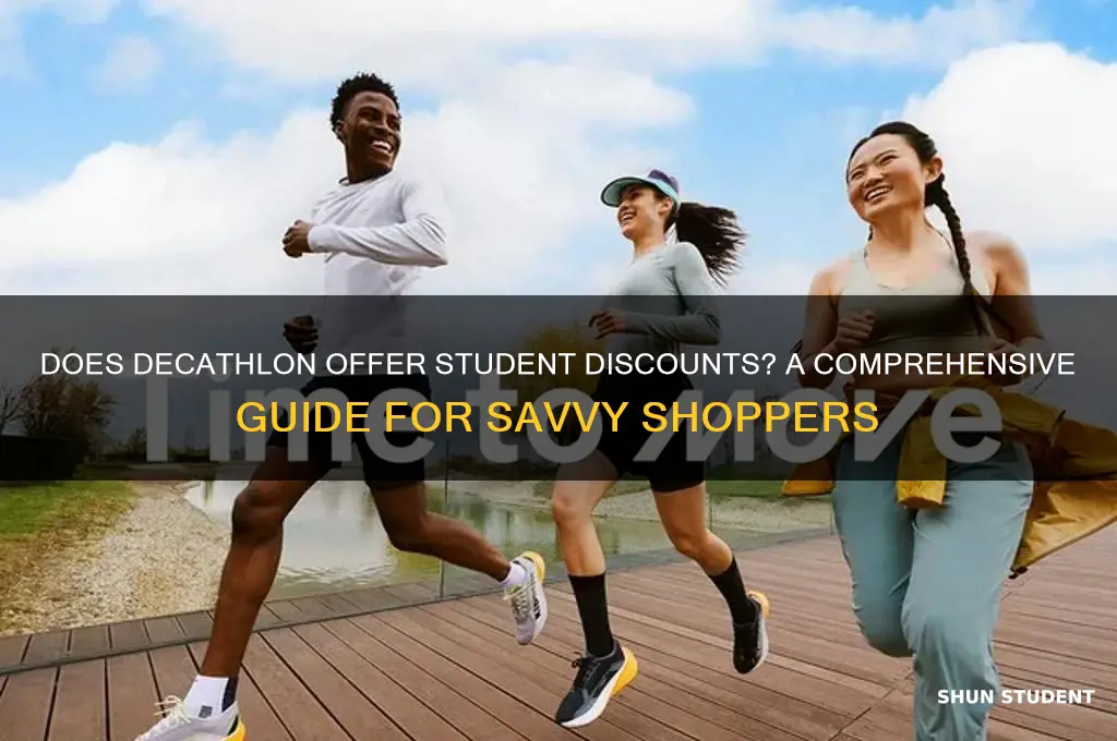 does decathlon give student discount