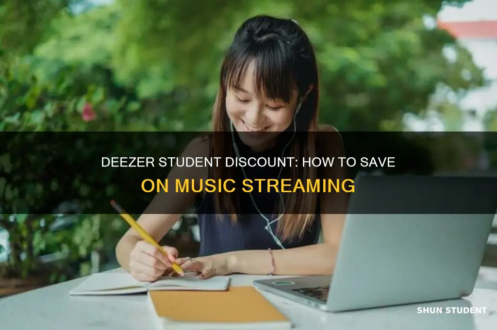 does deezer do student discount