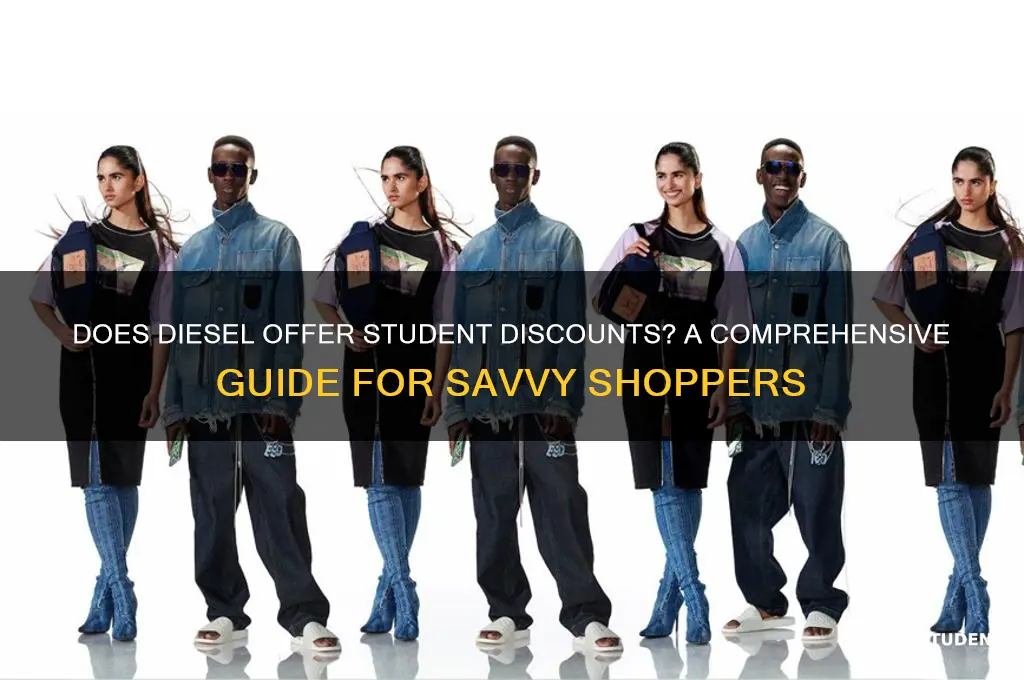 does diesel do student discount