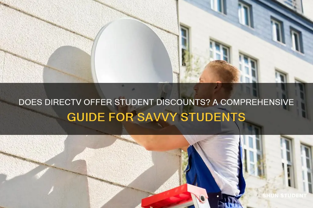 does directv give student discount