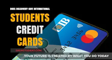 Discovery's Credit Card Offer for International Students
