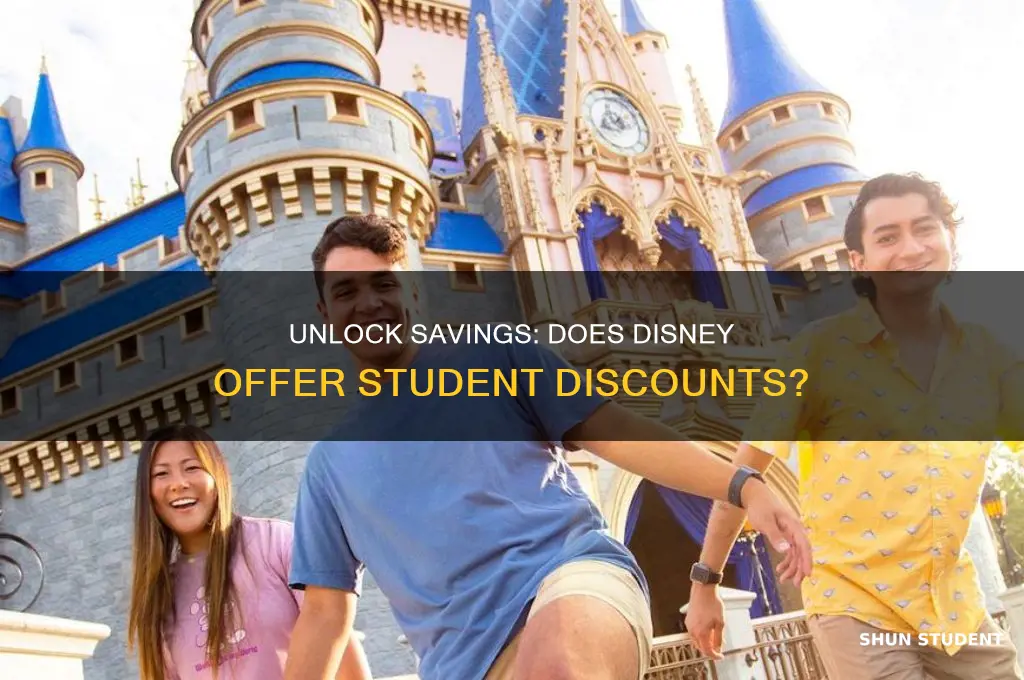does disney offer student discount