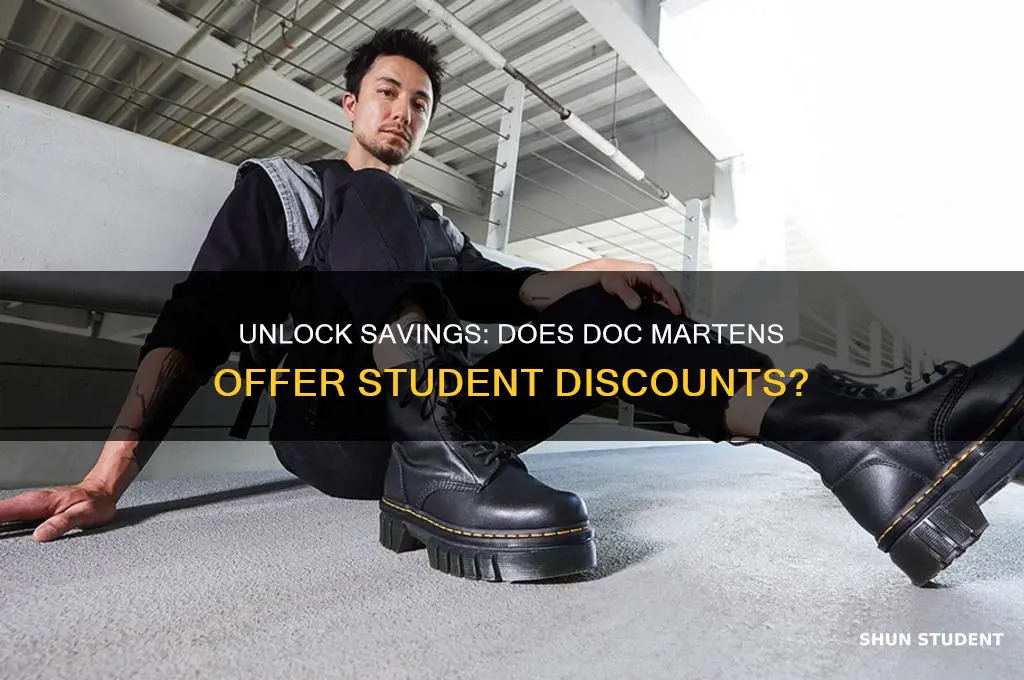 does doc martens have a student discount