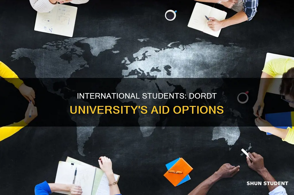 does dordt give aid to international students