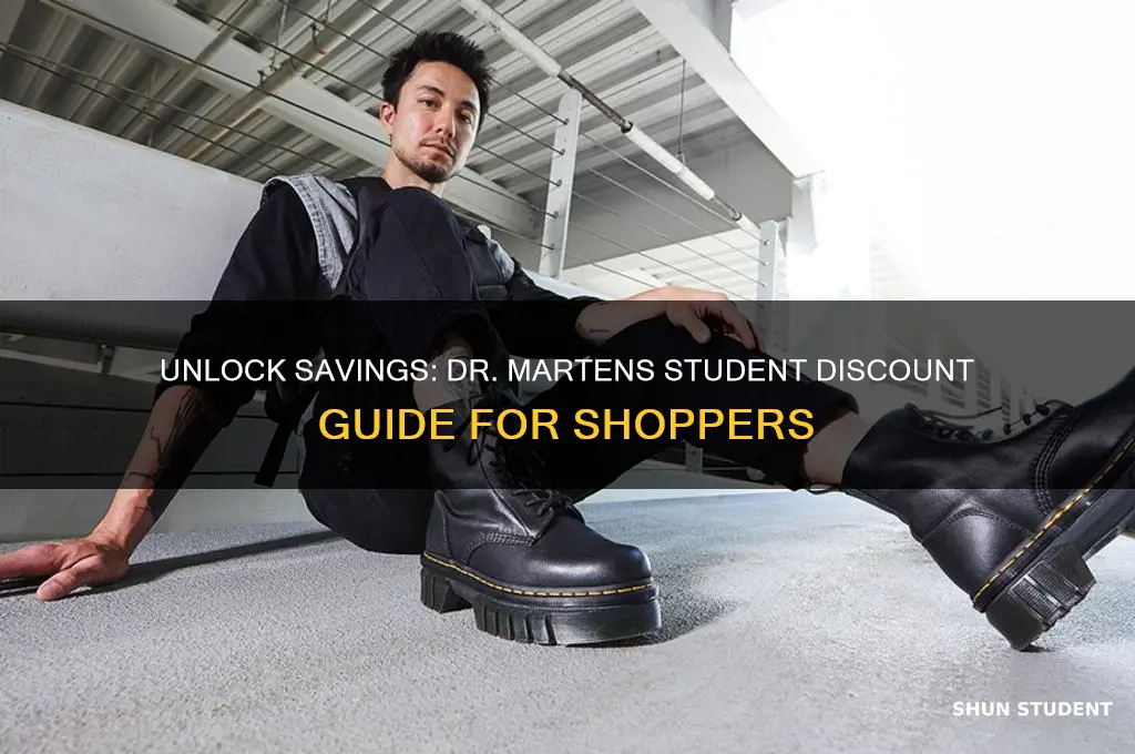 does dr marten do student discount