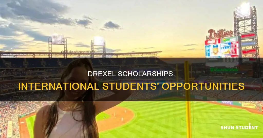 does drexel give scholarships to international students