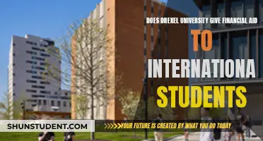 Drexel University: Financial Aid for International Students?