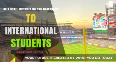 Drexel University: Full Financial Aid for International Students?