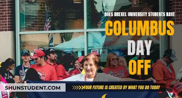 Drexel University's Columbus Day Plans: A Day Off for Students?