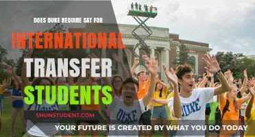 SAT Scores: Duke's Transfer Requirements for International Students