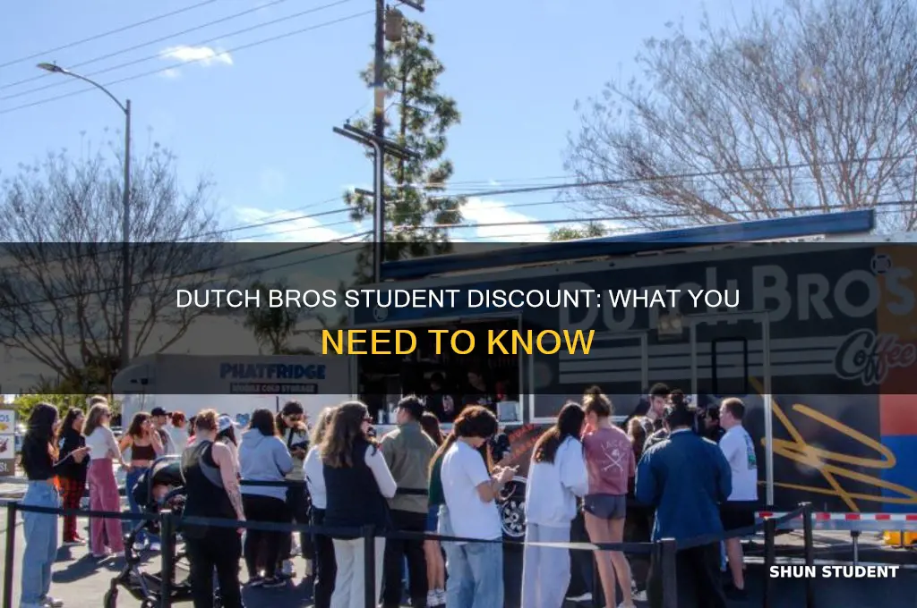does dutch bros do student discount