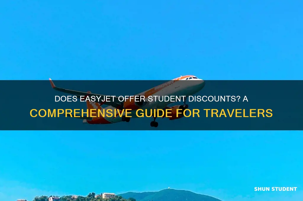 does easyjet do student discount