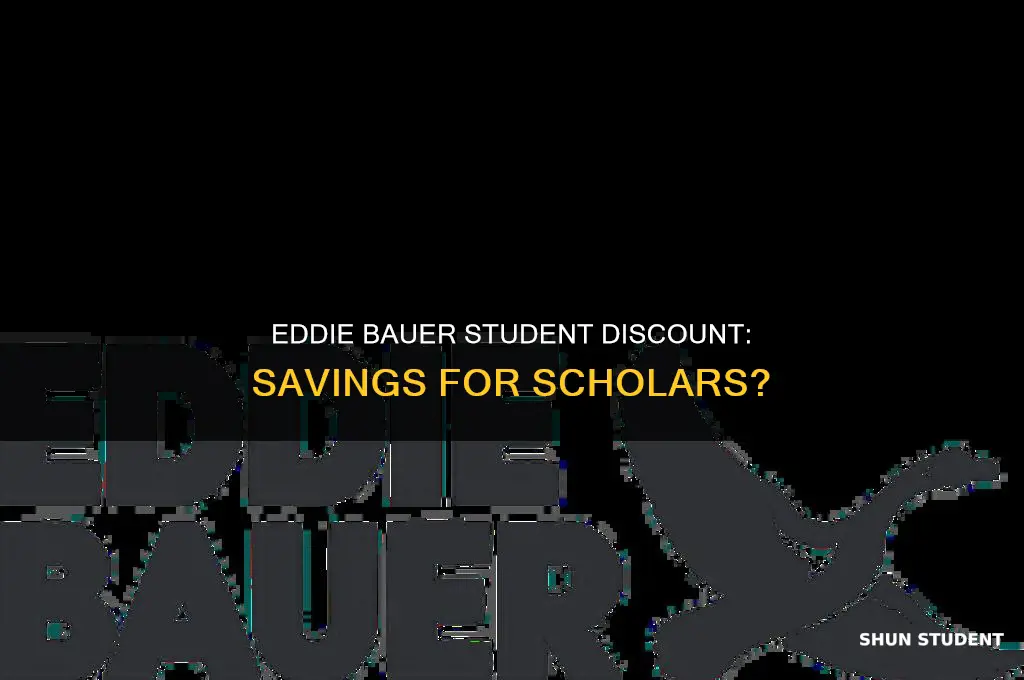 does eddie bauer do student discount