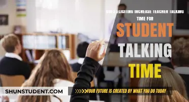 Eliciting Techniques: Balancing Teacher and Student Talk Time in Classrooms