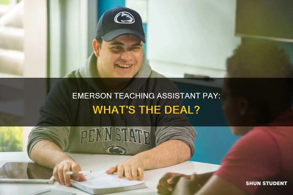 does emerson graduate student teaching pay money