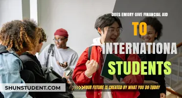 Emory Financial Aid: International Students' Options