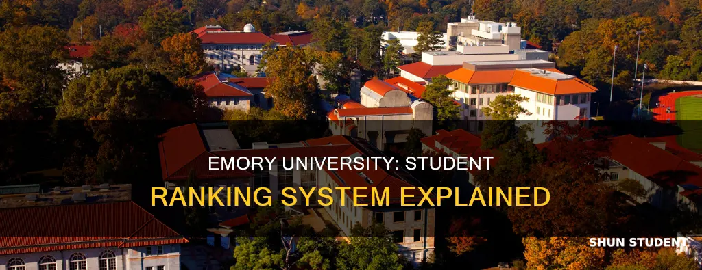 does emory university rank students