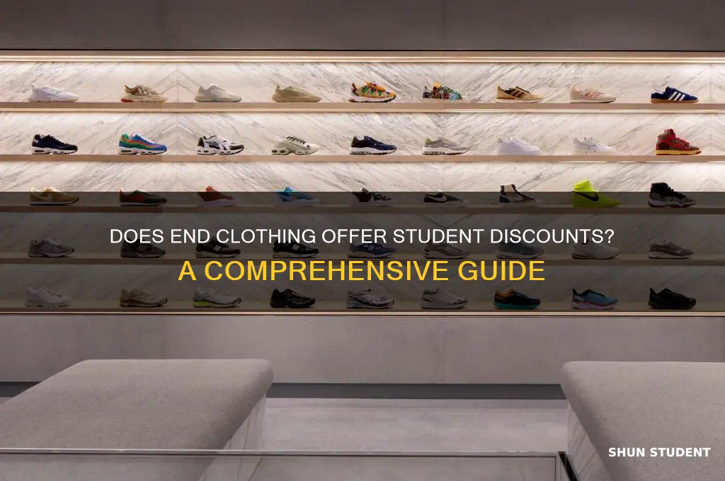 does end do student discount