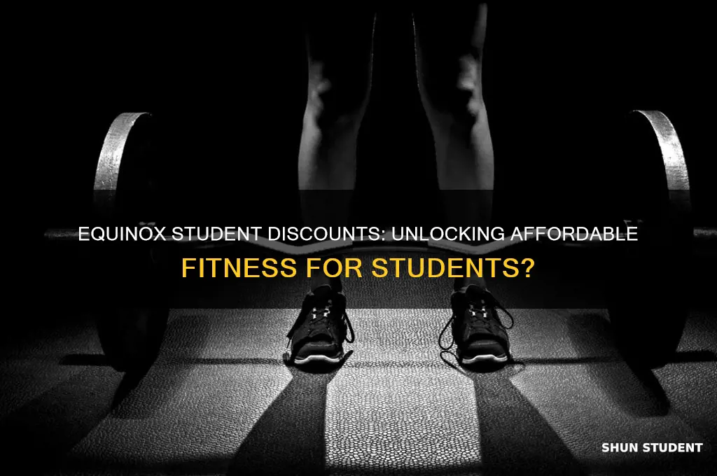 does equinox do student discounts
