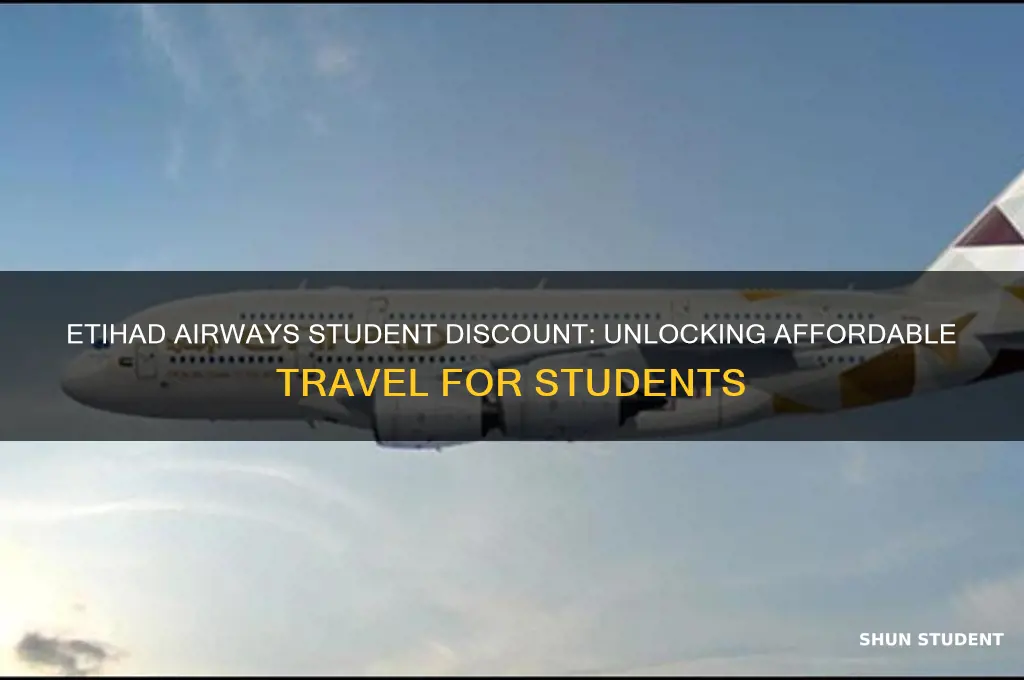 does etihad airways have student discount