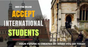 Eton College: International Students Welcome or Not?