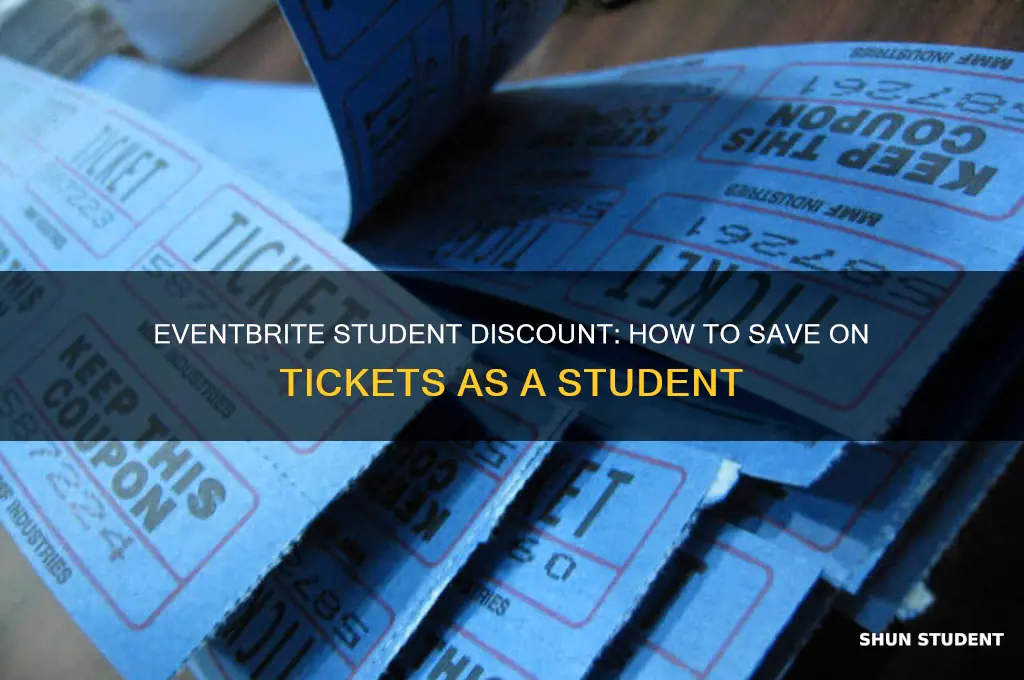 does eventbrite do student discount