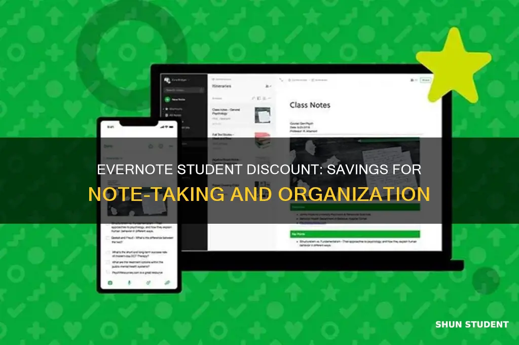 does evernote have discount for students