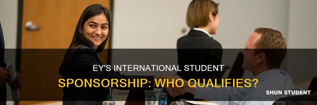 does ey sponsor international students