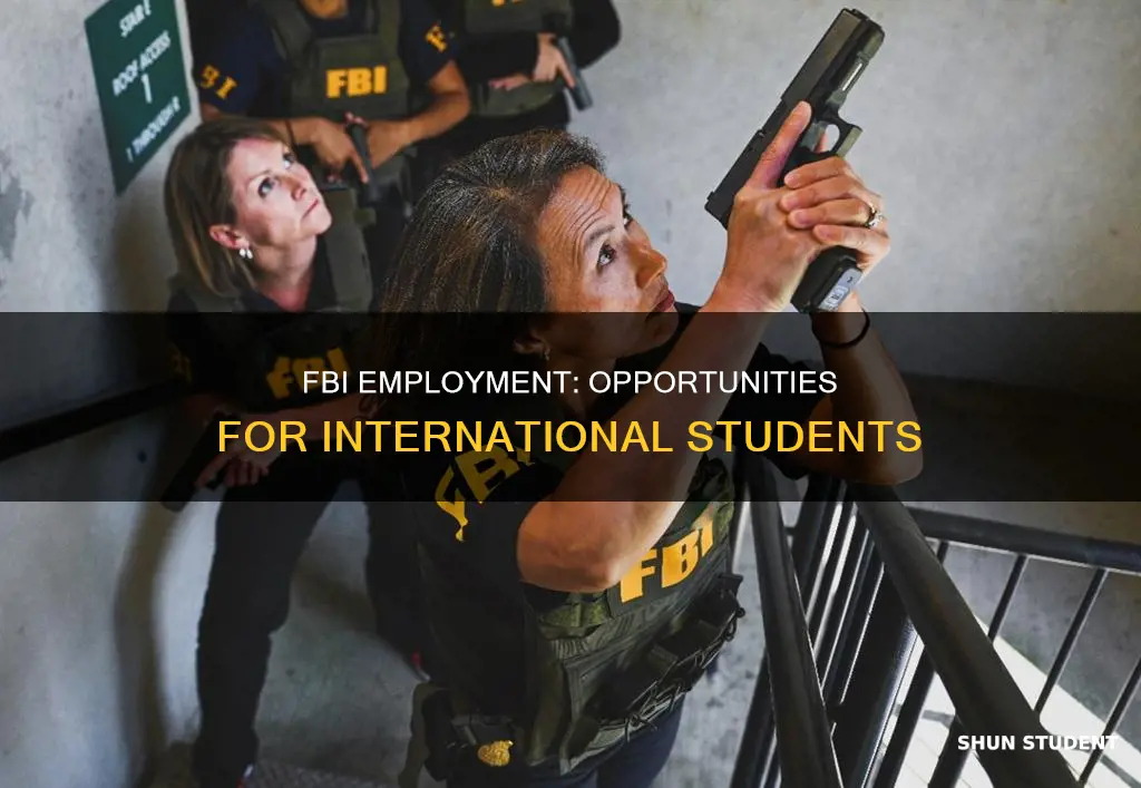 does fbi hire international students