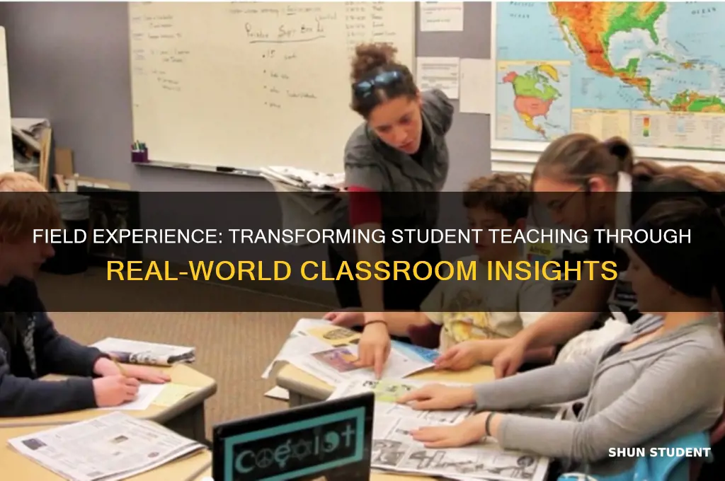 does field experience mean for student teaching
