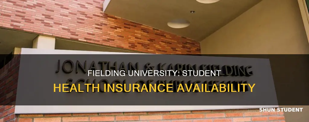 does fielding university offer students health insurance