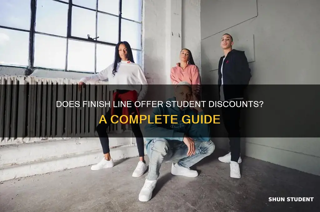does finish line have student discount