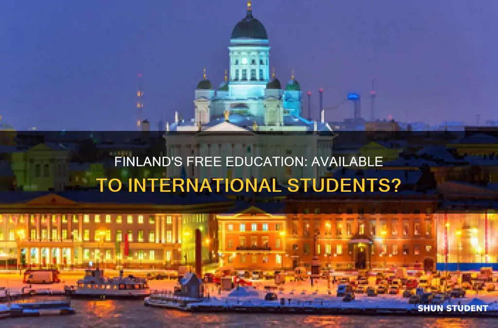 does finland have free education for international students