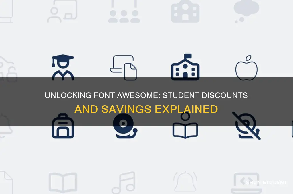 does font awesome offer student discounts
