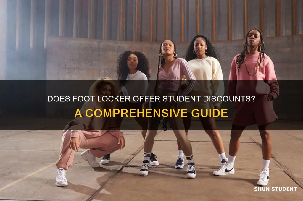 does foot locker do student discount