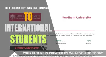 Fordham University: Financial Aid for International Students?