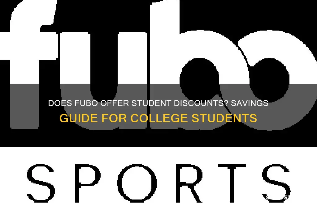 does fubo have a student discount
