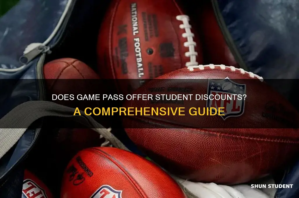 does game pass have a student discount