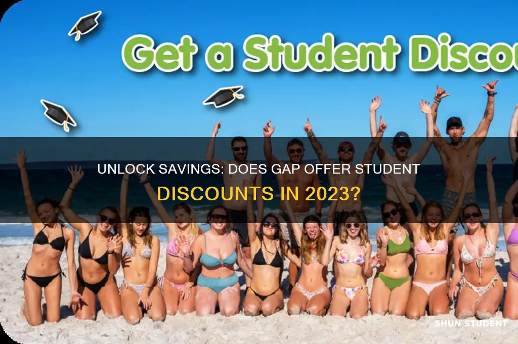 does gap have student discount