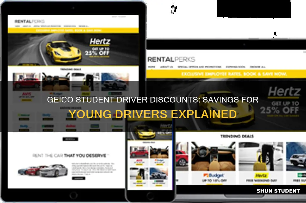 does geico offer discounts for student drivers