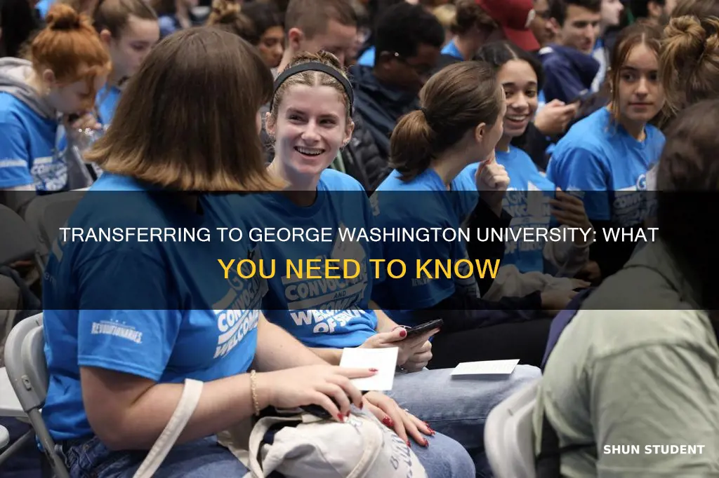 does george washington university accept transfer students