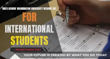 George Washington University: SAT Requirements for International Students