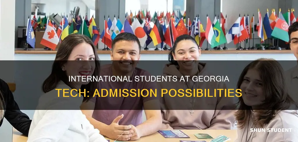 does georgia tech admit international students