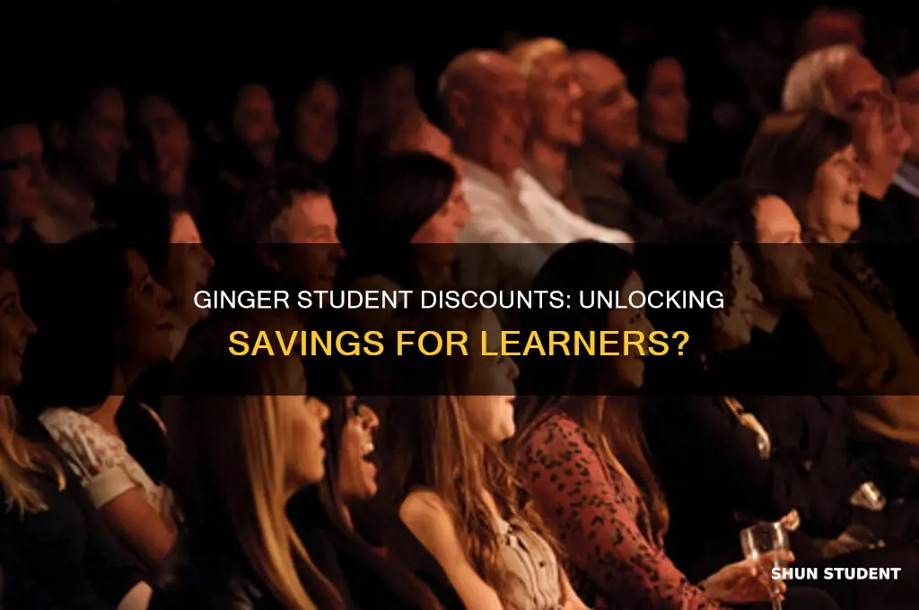 does ginger offer student discounts