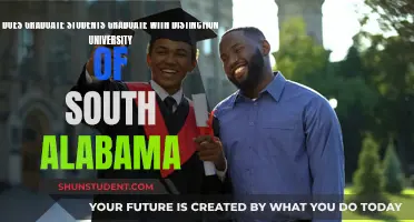 Graduate with Distinction: University of South Alabama's Honor