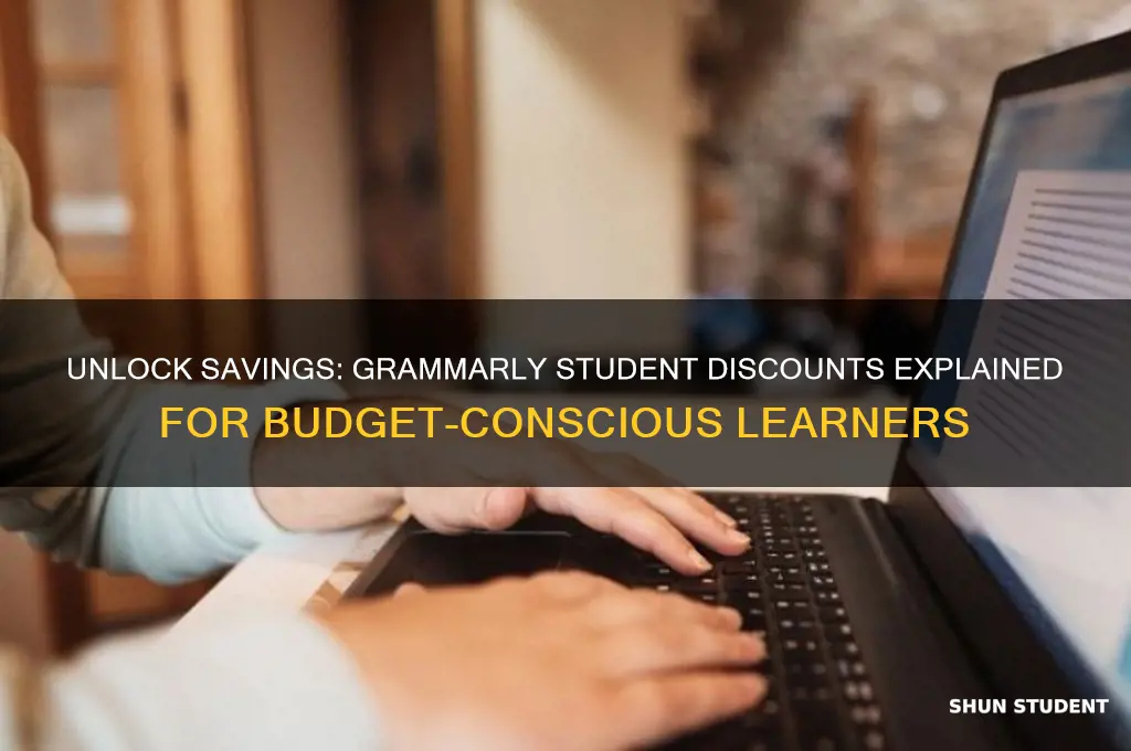 does grammarly do student discount
