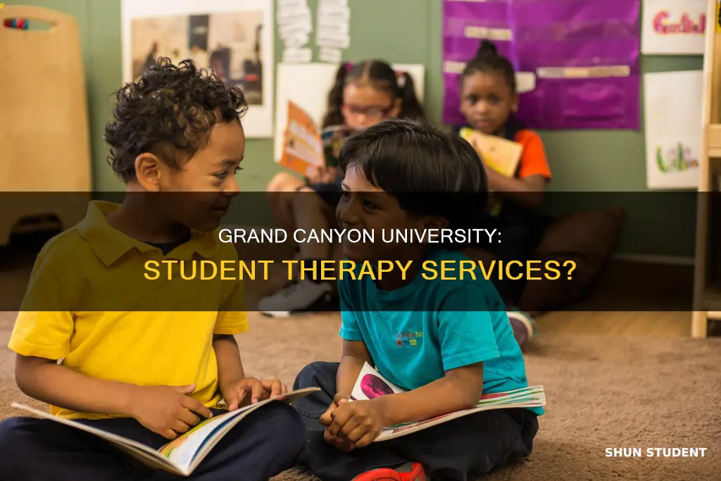 does grand canyon university have therapy for students