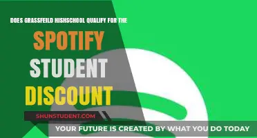 Does Grassfield High School Students Qualify for Spotify Student Discount?